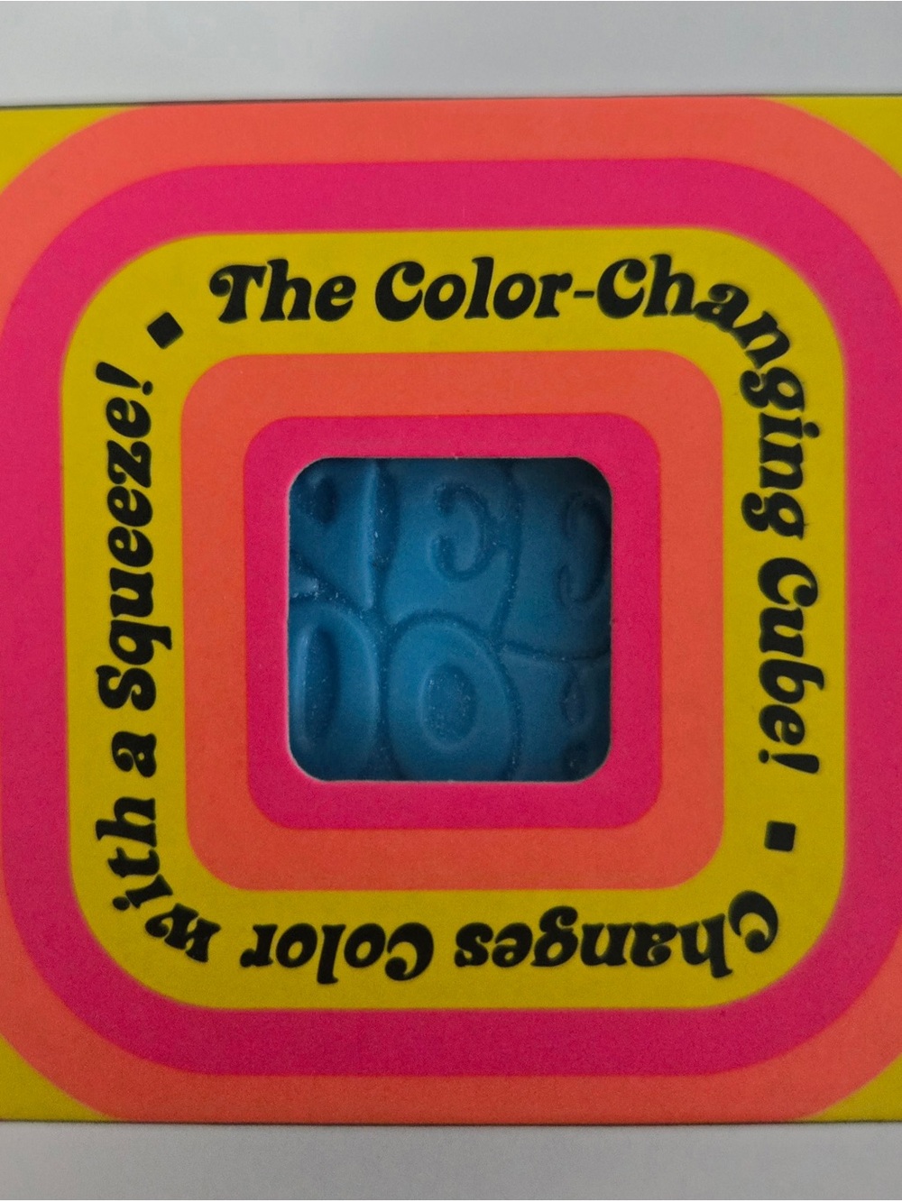 NeeDoh Color Change Cube – Doh-Filled Fidget Toy